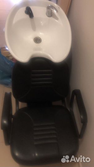 Кожаное кресло бу