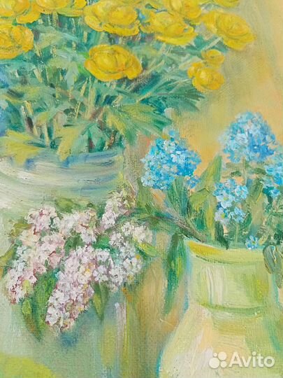 Картина маслом на двп