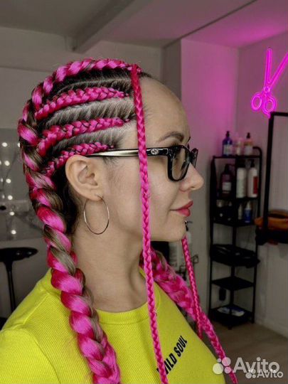 Афрокосы/Окрашивания/Стрижки