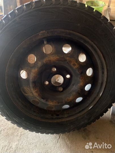 Зимние колеса r15 на hyundai solaris, Kia RIO