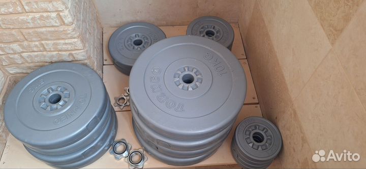 Блины для штанги и грифы