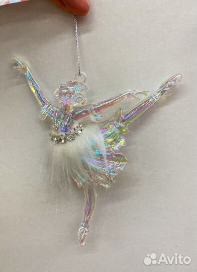 Игрушка на ёлку дед морош на шаре