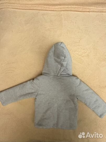 Голубая толстовка 74