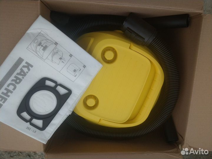 Пылесос строительный Karcher WD 2 Plus новый