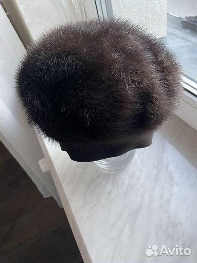 Берет норковый