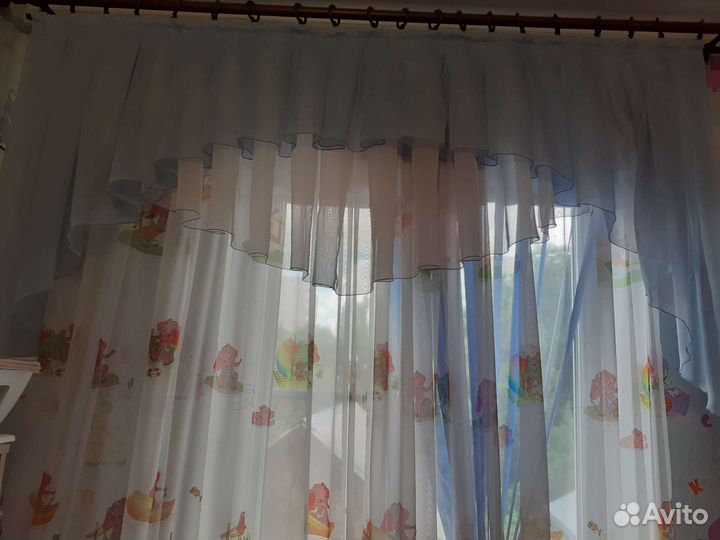 Шторы с ламбрекеном,тюль,вуаль