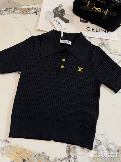 Стильное поло Celine