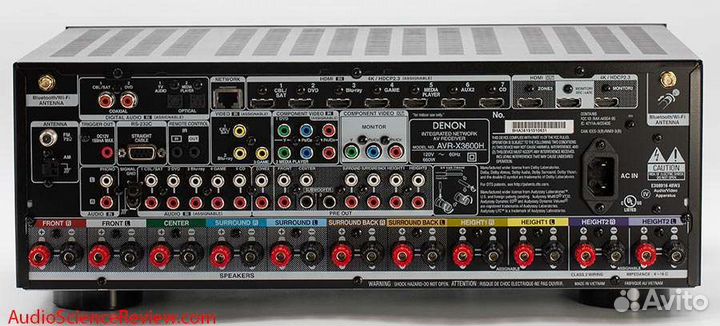 Ресивер Denon AVR-X3600H Atmos