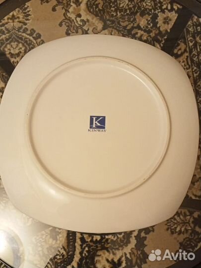 Kinway тарелки фарфор