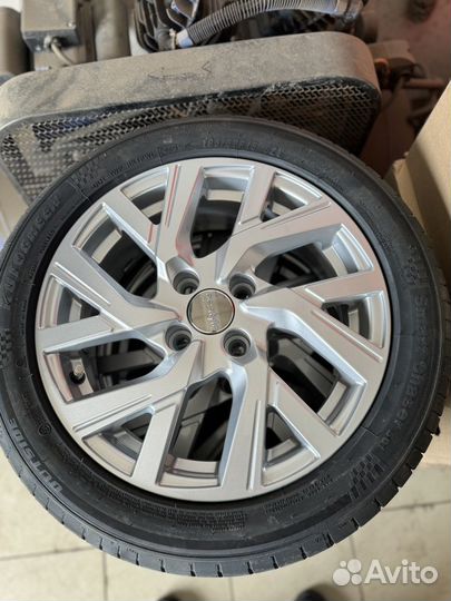 Новые колеса на ваз 195/50 R15 K&K 4x98