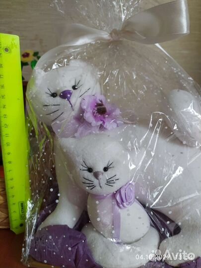 Кошки ручной работы