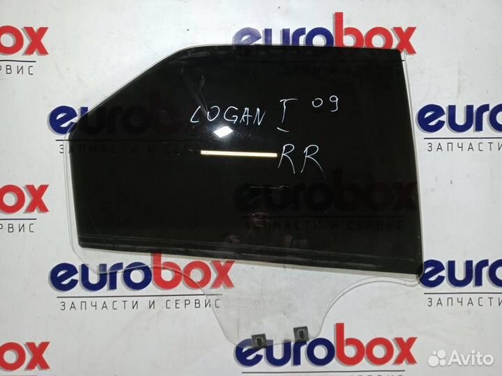 Стекло двери задней правой Renault Logan 2005