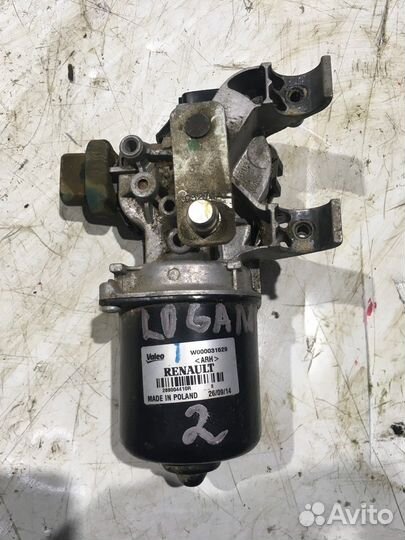 Моторчик стеклоочистителя передний (Renault Logan)