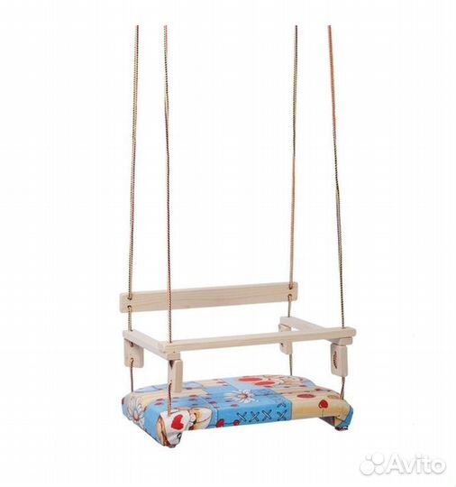 Качели детские деревянные