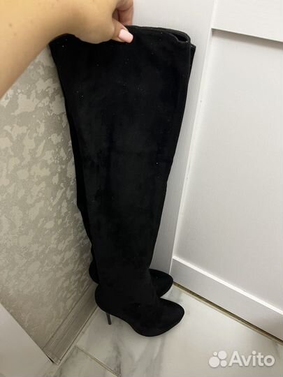 Сапоги ботфорты