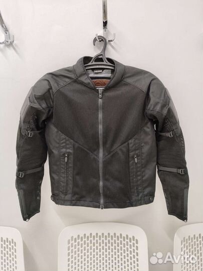 Сетчатая мотокуртка Icon Mesh AF черная (размер S)