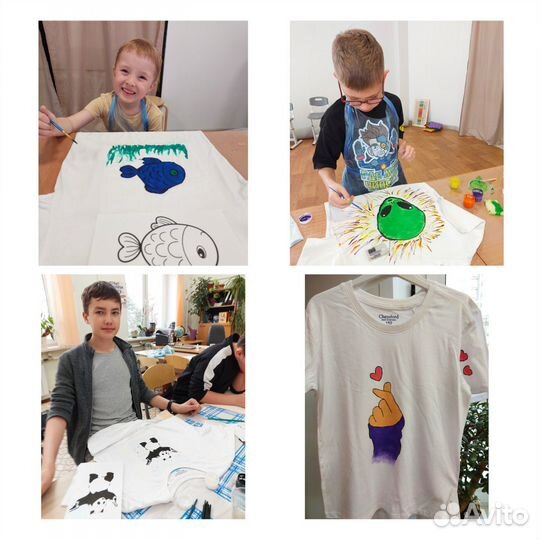 Роспись футболок (хлопок) и экосумок