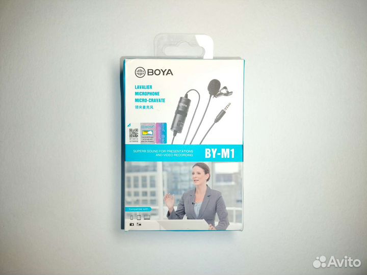 Петличный микрофон Boya BY-M1