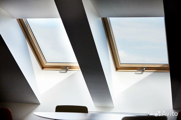 Мансардные Окна Roto R69 двухкамерное