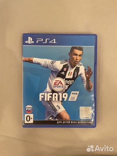 Диски на ps4 fifa 19