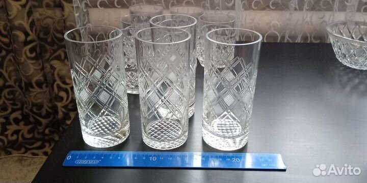 Хрустальные стаканы