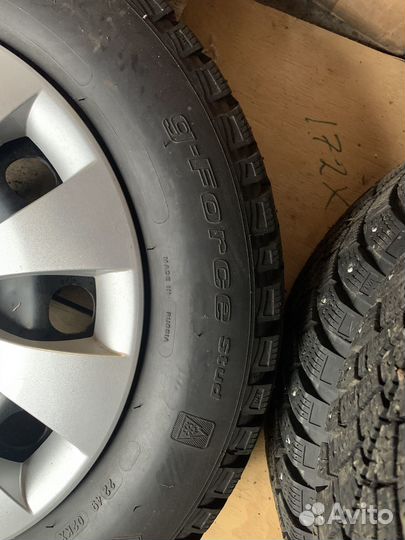 Резина на штампах r16 зима