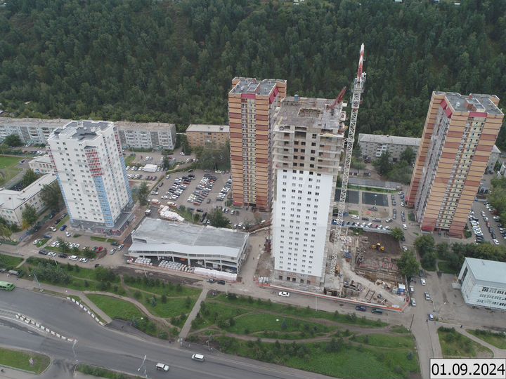 2-к. квартира, 52,3 м², 12/25 эт.