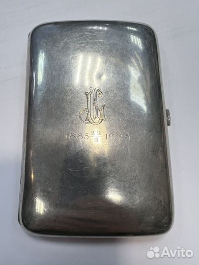 Серебряный портсигар