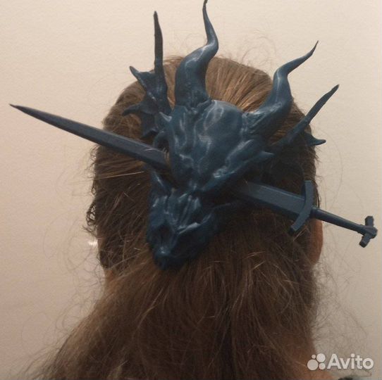 Заколка дракона