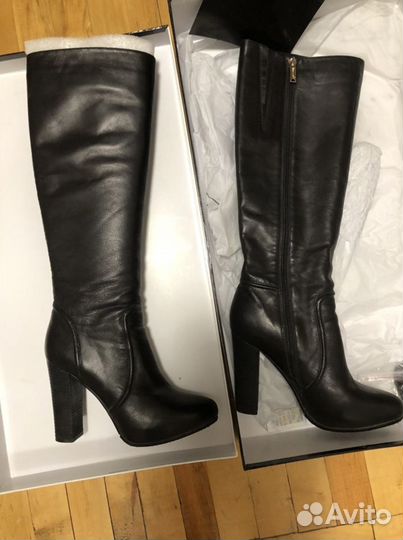 Сапоги демисезонные Alba из натуральной кожи 36