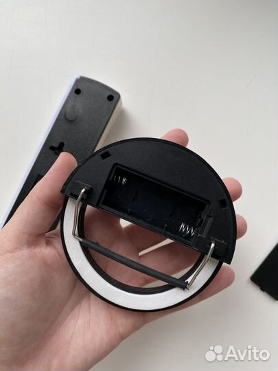 Кольцо для селфи и мини-лампа