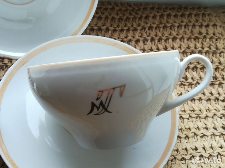 Чайная пара Дулево