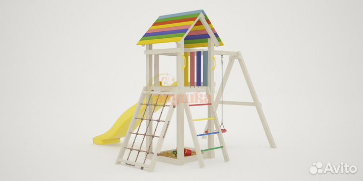 Детская площадка Савушка Мастер 7 (White Color)