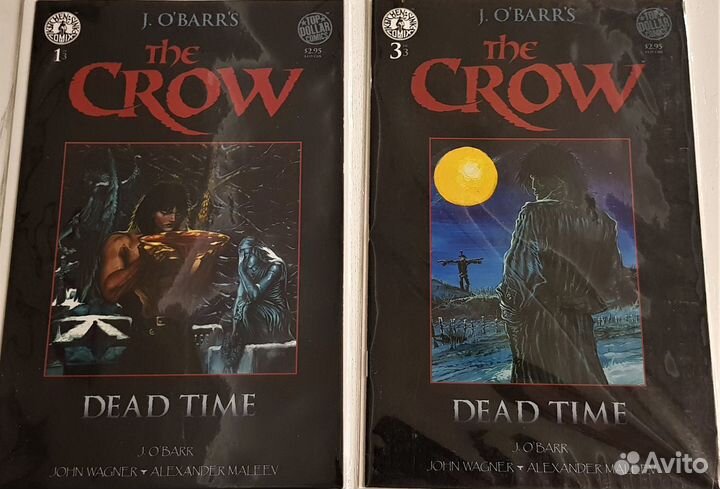 Комиксы Ворон несколько серий Джеймс О'Барр