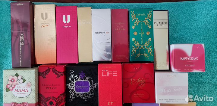 Парфюмерия Avon Oriflame Faberlic Yves Rocher