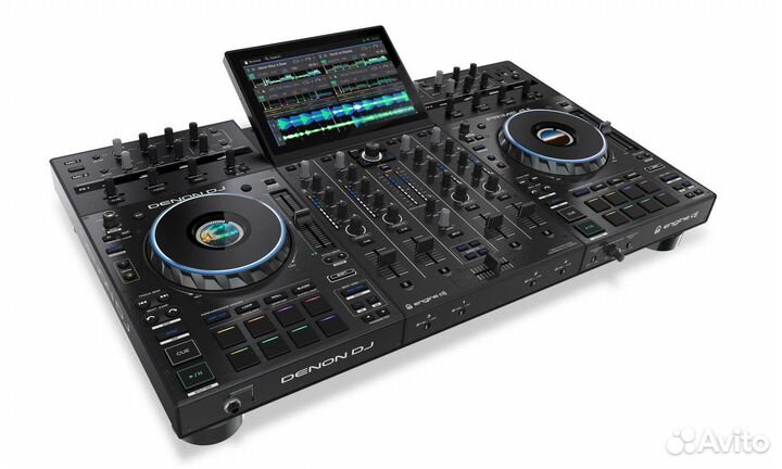 Denon DJ Prime 4+, включая чехол для контроллера