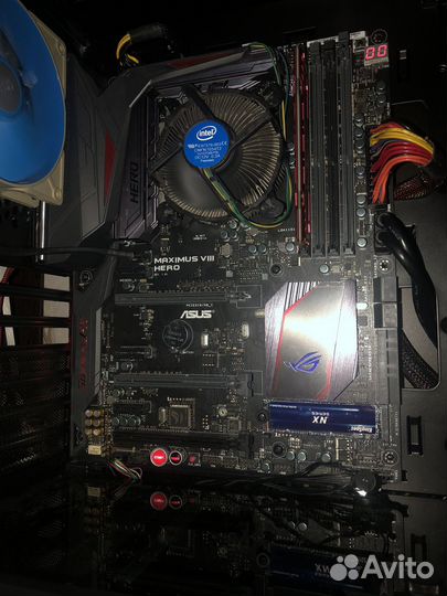 Материнская плата asus ROG maximus viii hero