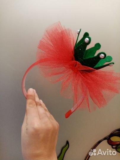 Ободок для волос ручной работы