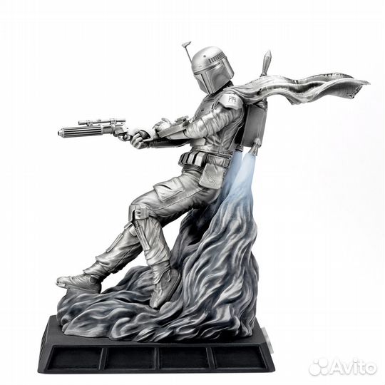 Boba Fett Battle Ready Figurine (Gilt Edition)