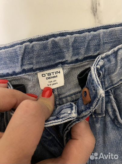 Джинсовые шорты и плавательные шорты hm