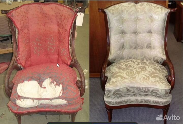 Перетяжка стульев