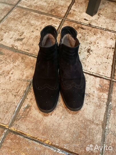 Полусапоги мужские зимние