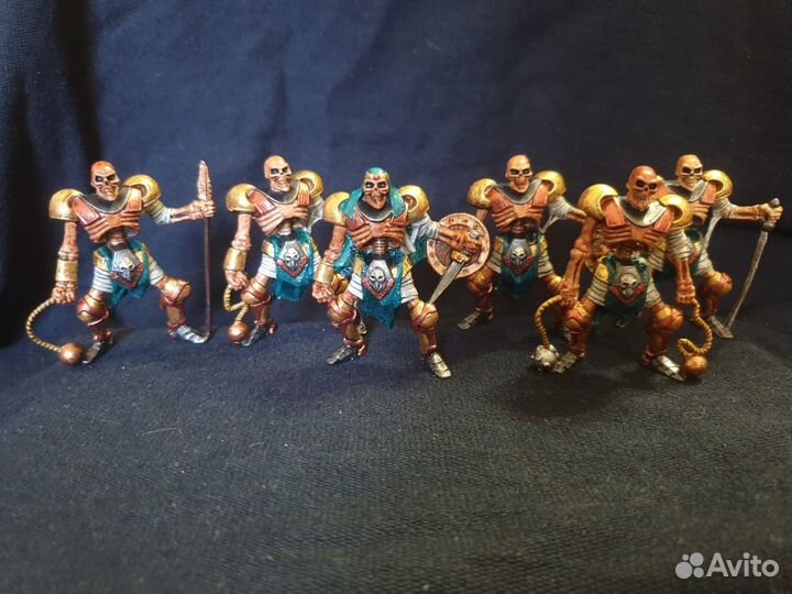 Солдатики Скелеты ручной покрас технолог