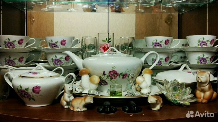 Чайный сервиз Богемия Чехословакия