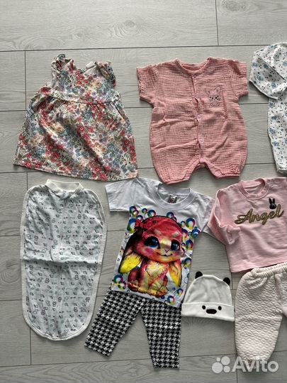 Пакет вещей для девочки