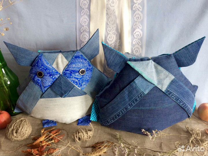 Мягкая игрушка ручной работы сова