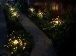 Садовый светильник фонарь одуванчик