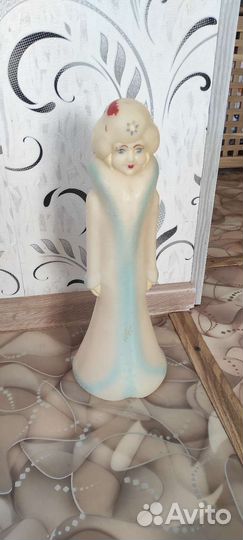 Дед мороз с белкой и снегурочка СССР