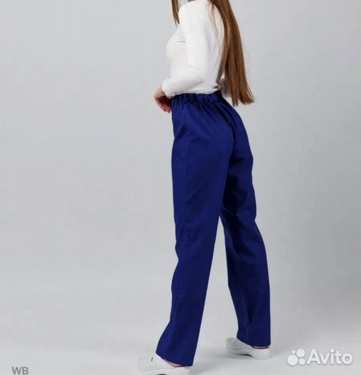 Брюки медицинские на резинке