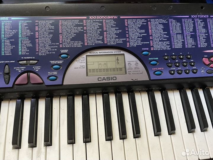 Синтезатор casio